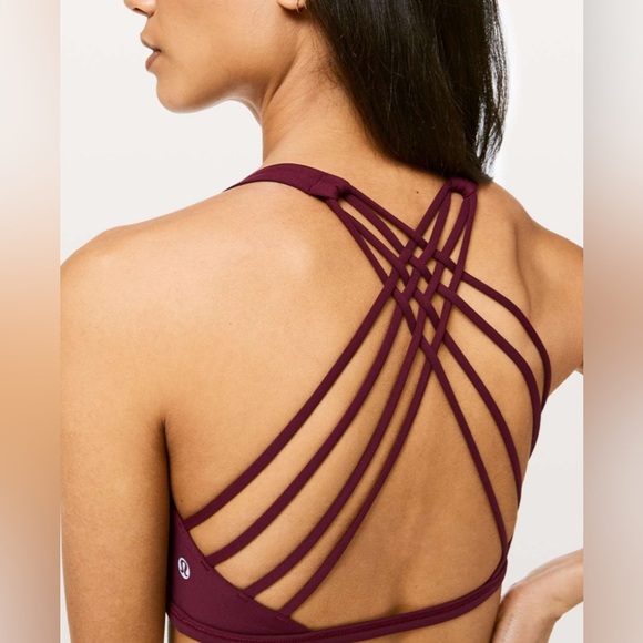 lululemon athletica Other - Lululemon Free To Be Bra (Wild) size 6
Deep Ruby